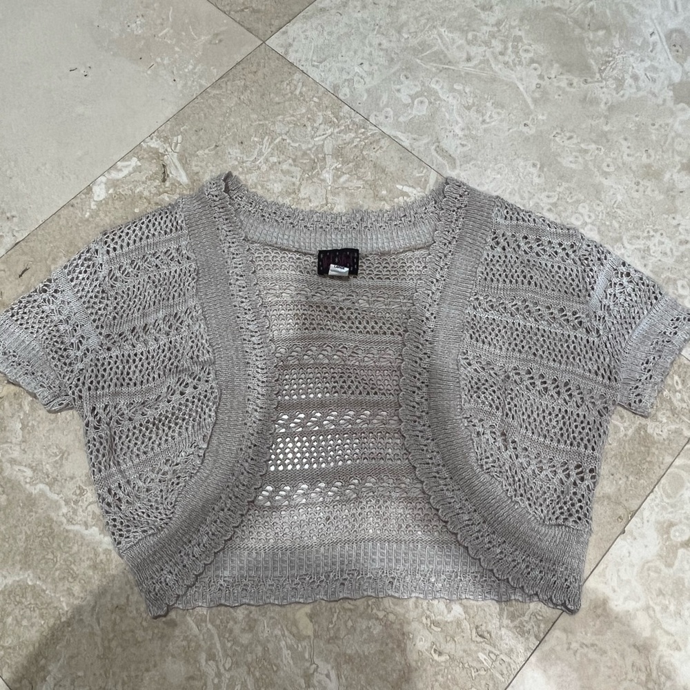 Beige cardigan perfect as a coverup